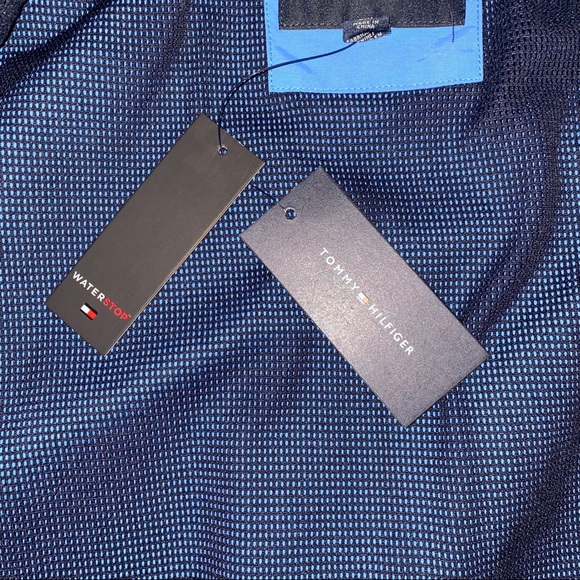 BRAND NEW WITH TAGS Tommy Hilfiger Bomber Windbreaker Raincoat Jacket - Picture 10 of 15